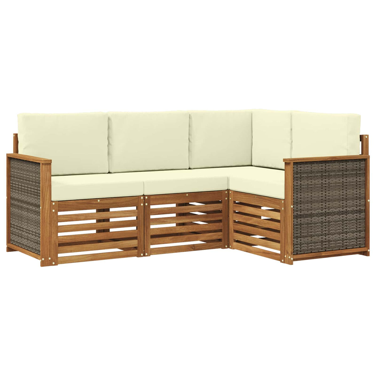 Set vanjskih sofa 4 kom. Poliester