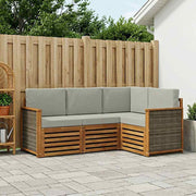 Set vanjskih sofa 4 kom. Poliester