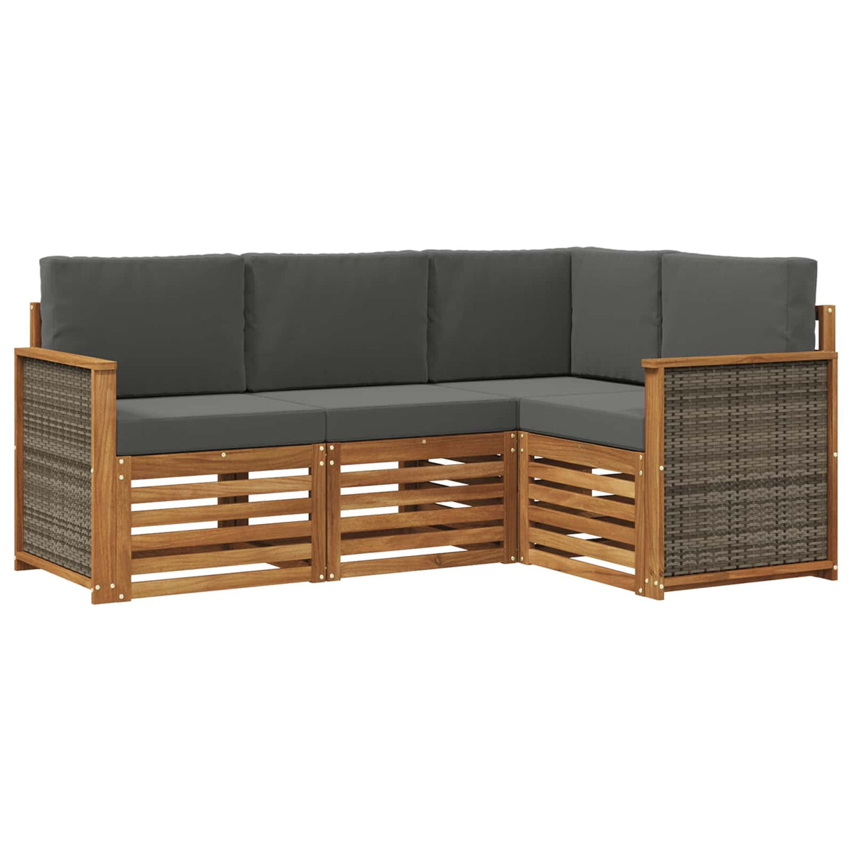 Set vanjskih sofa 4 kom. Poliester