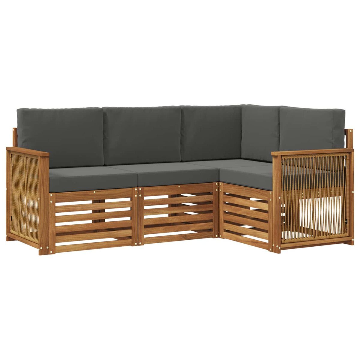 Set vanjskih sofa 4 kom. Poliester
