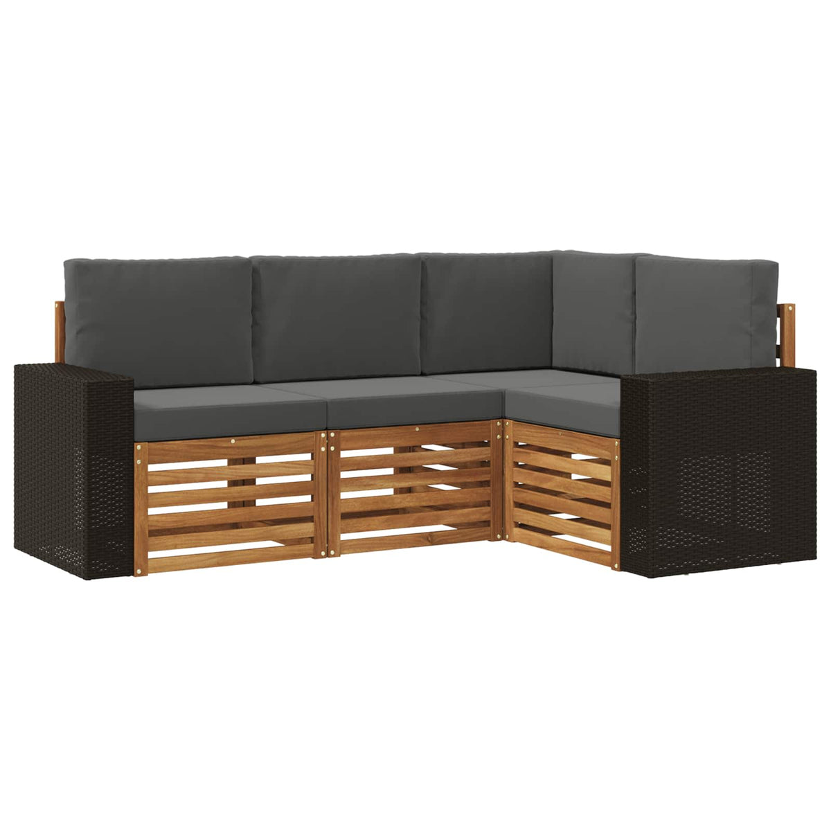 Set vanjskih sofa 4 kom. Poliester
