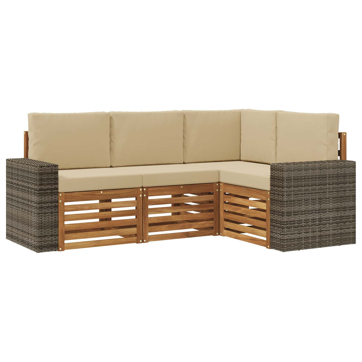 Set vanjskih sofa 4 kom. Poliester
