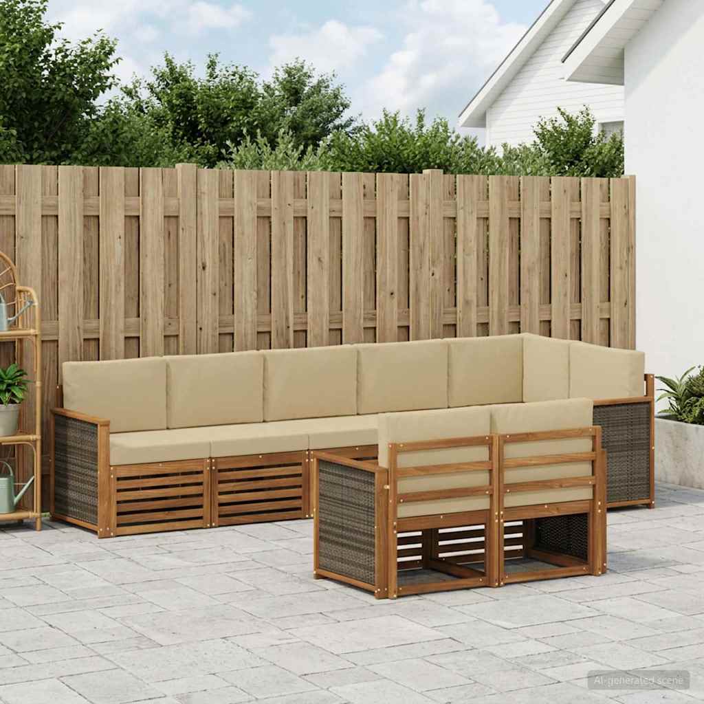 Set vanjskih sofa 7 kom.