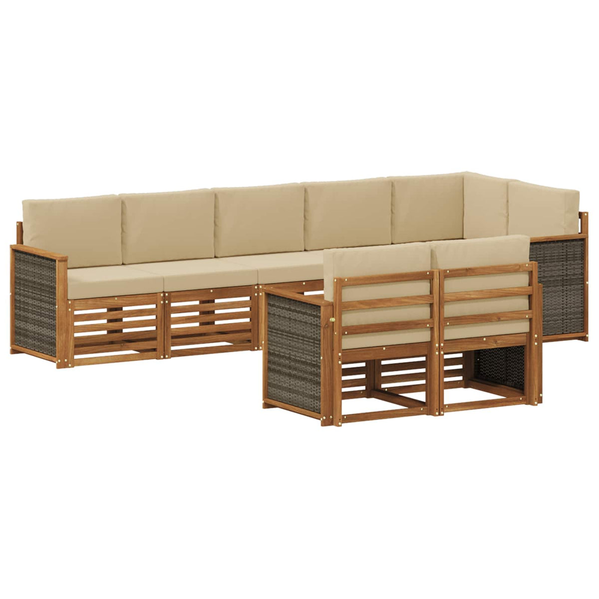 Set vanjskih sofa 7 kom.