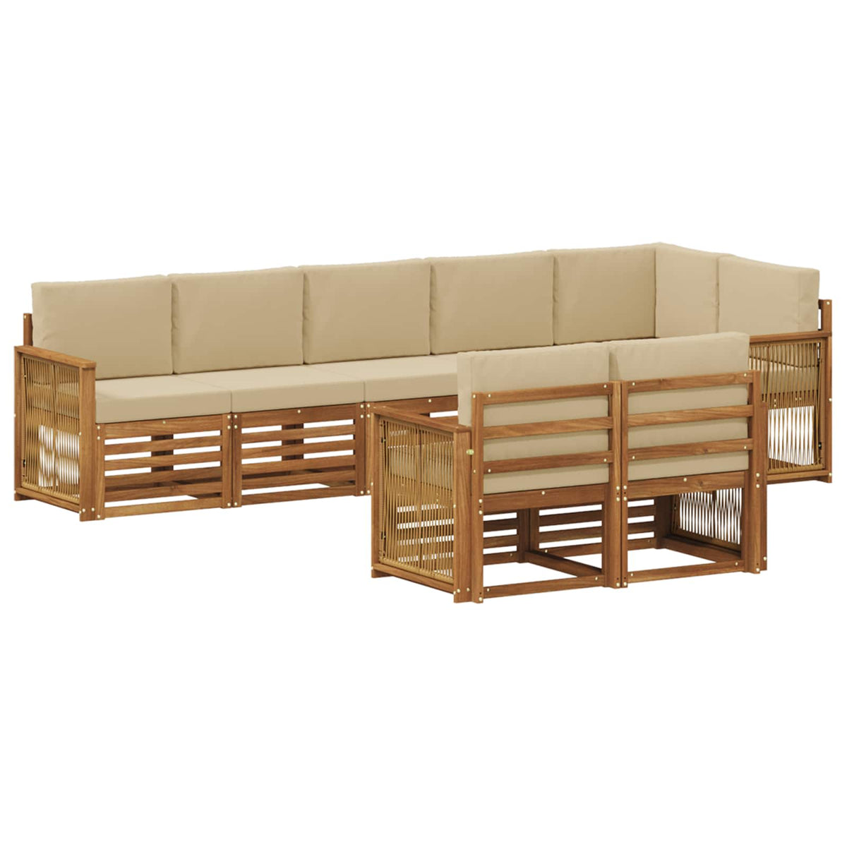 Set vanjskih sofa 7 kom.
