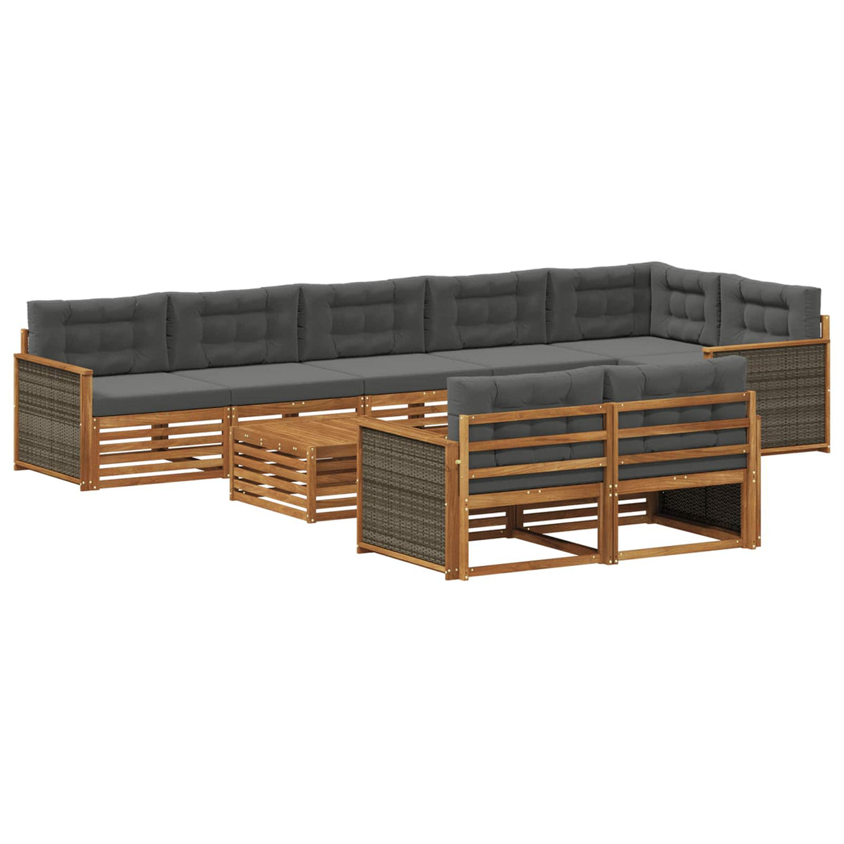 Set vanjskih sofa 9 kom.