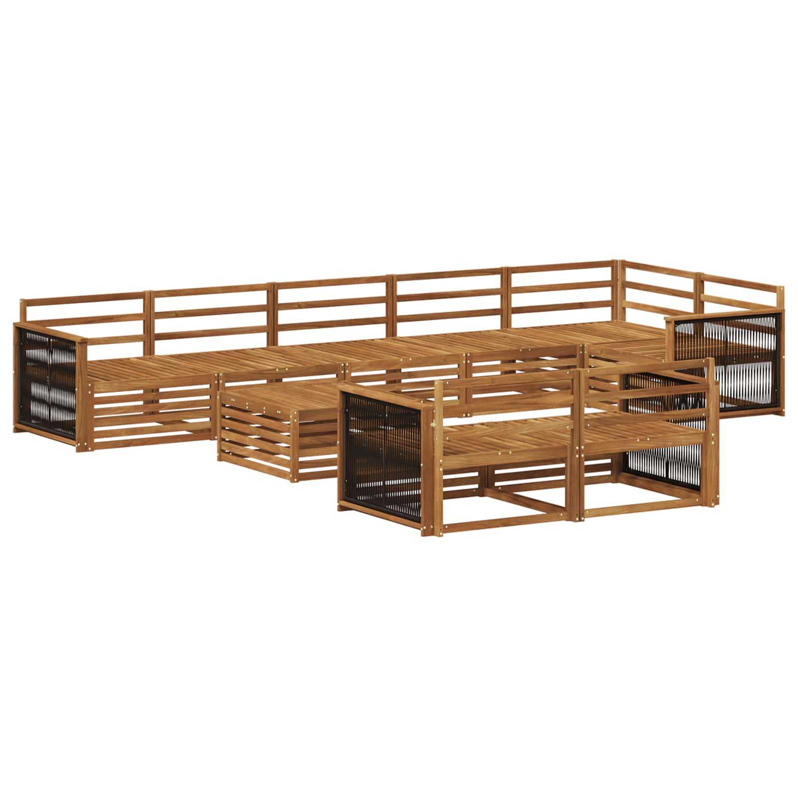 Set vanjskih sofa 9 pcs