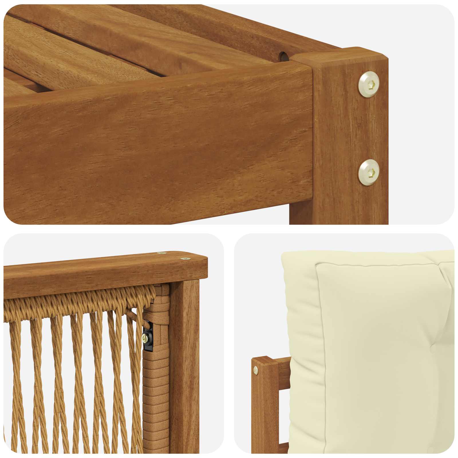 Set vanjskih sofa 9 kom.