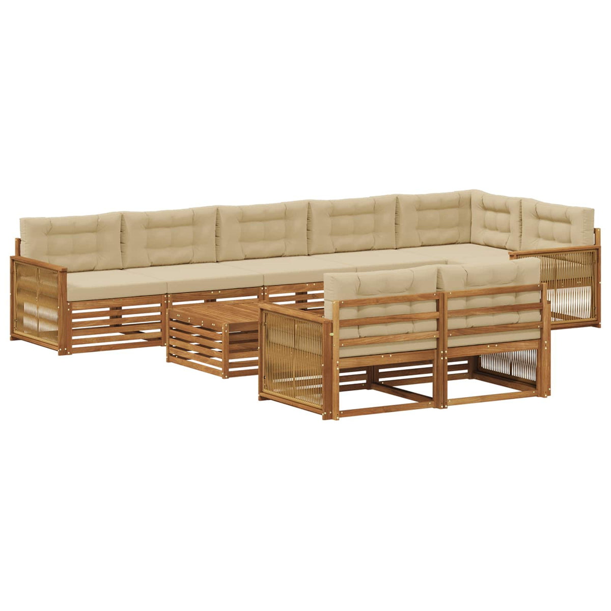 Set vanjskih sofa 9 kom.