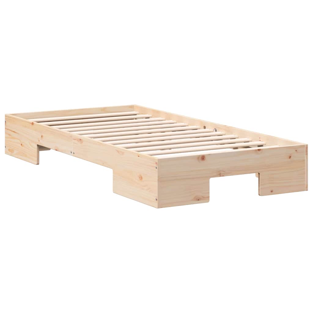 Krevetna konstrukcija Smeđa 100 x 200 cm