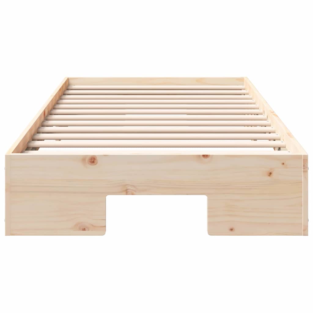 Krevetna konstrukcija Smeđa 100 x 200 cm
