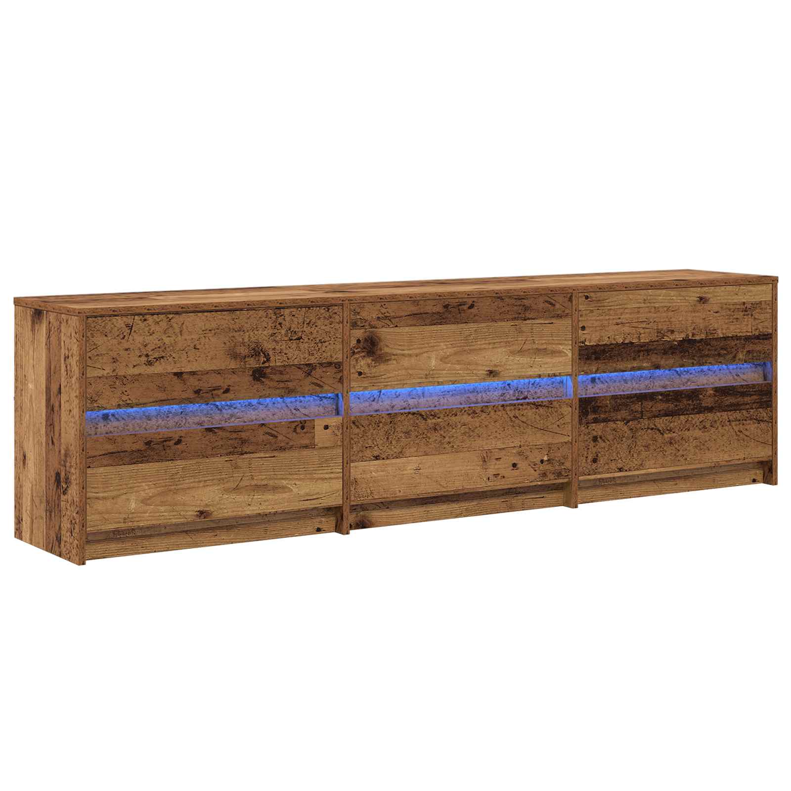 TV Jedinice 2 pcs Staro drvo 180 x 34 x 50 cm Konstruirano drvo