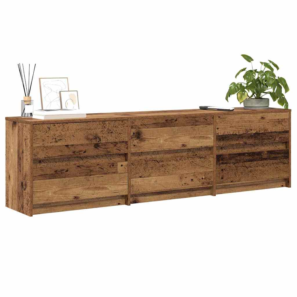TV Jedinice 2 pcs Staro drvo 180 x 34 x 50 cm Konstruirano drvo