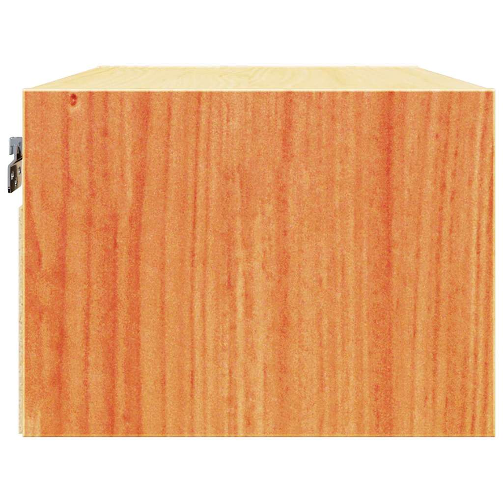 Noćni ormarić Vosak smeđa 50 x 32,5 x 24 cm Masivna borovina