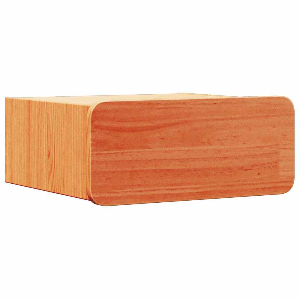 Noćni ormarić s ladicama 2 pcs Vosak smeđa 39 x 34 x 16,5 cm