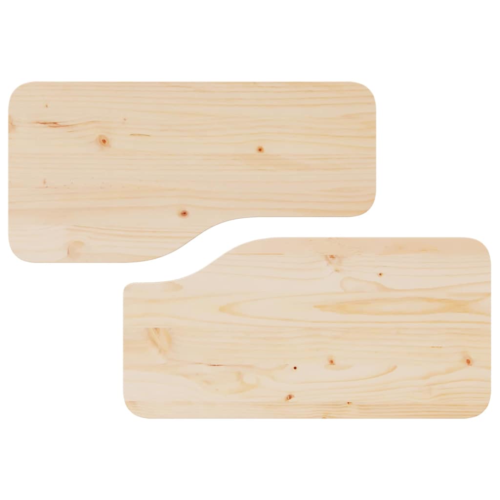 Kava Stol 2 pcs Prirodna Masivna borovina