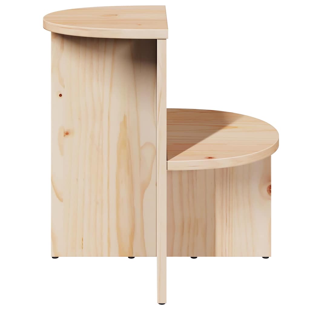 Kava Stol Prirodna 50 x 40 x 50 cm Masivna borovina