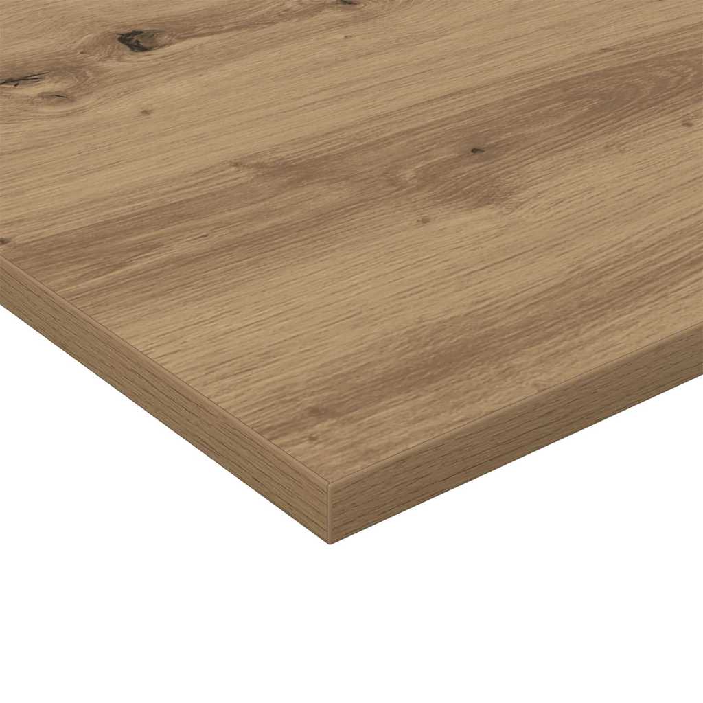 Police za knjige 4 pcs Smeđa 60 x 40 x 1,5 cm Konstruirano drvo