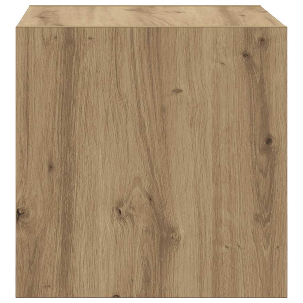 Ormar za Zid s policom 2 pcs Umjetnički hrast 37 x 37 x 37 cm