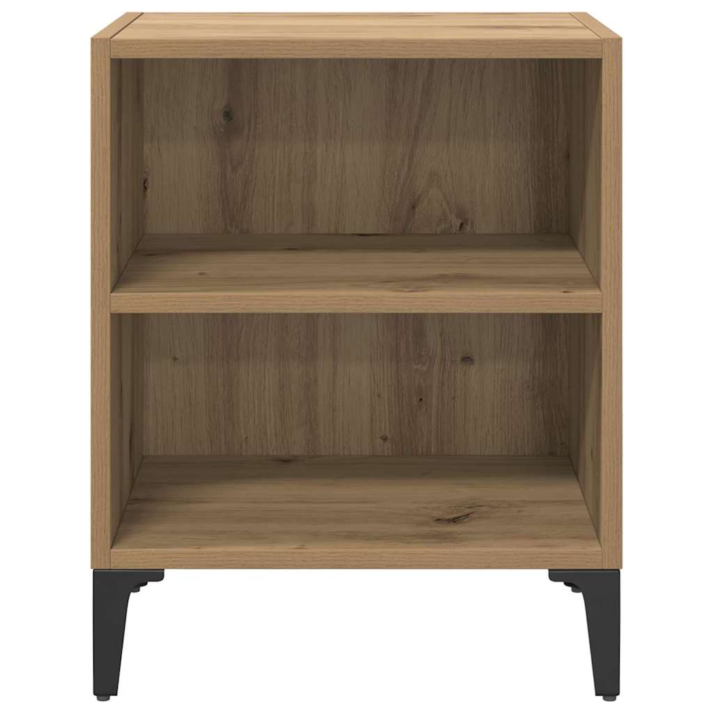Noćni ormar 2 pcs Umjetnički hrast 40 x 30 x 50 cm