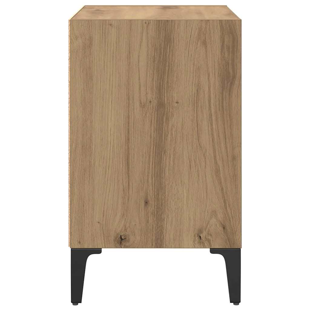 Noćni ormar 2 pcs Umjetnički hrast 40 x 30 x 50 cm