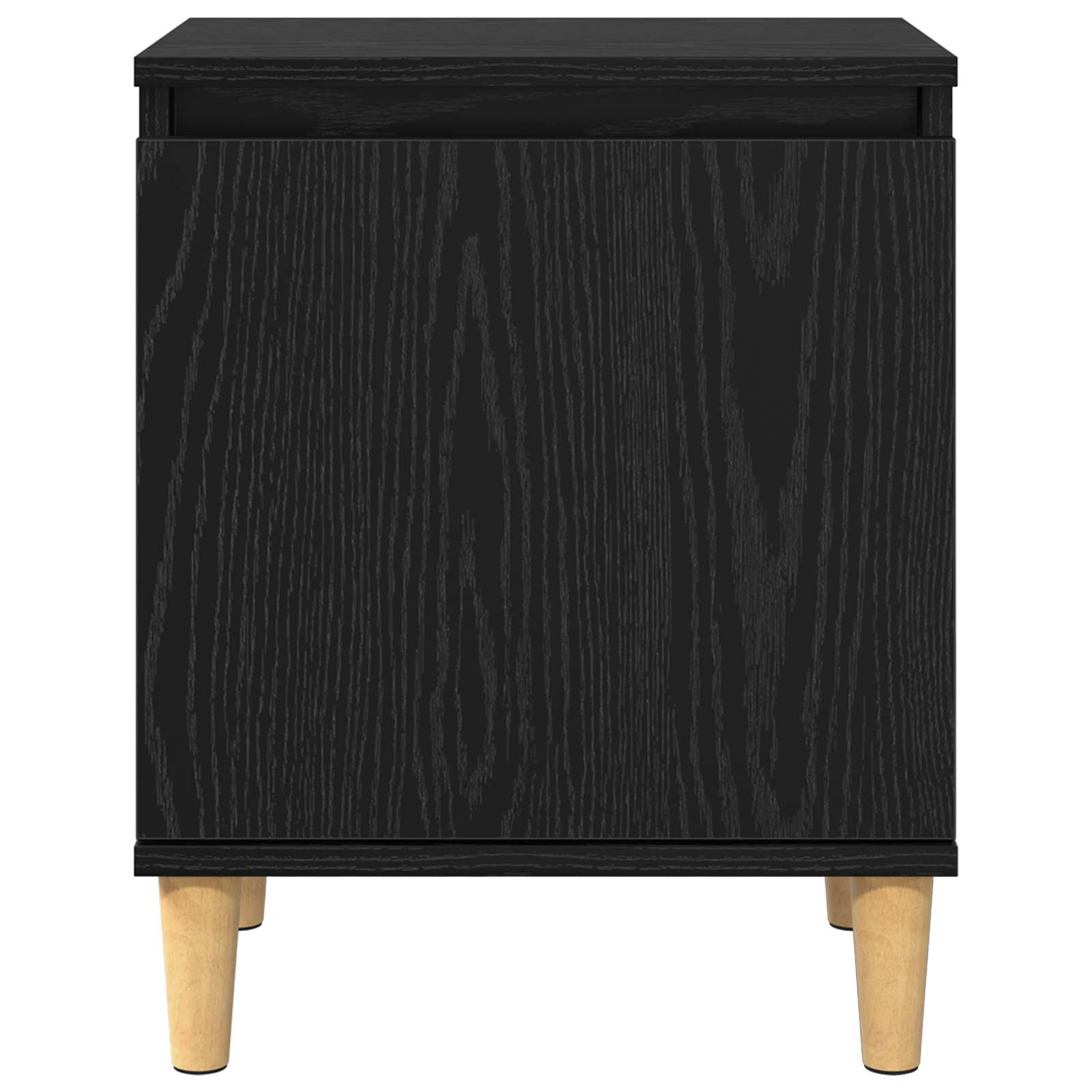 Noćni ormar Crni hrast 40 x 30 x 50 cm Konstruirano drvo