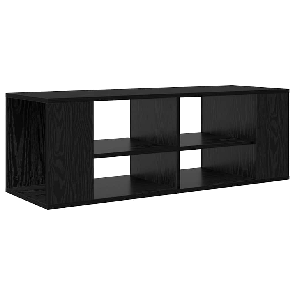 Set TV komoda Crni hrast 102 x 35 x 35 cm Konstruirano drvo