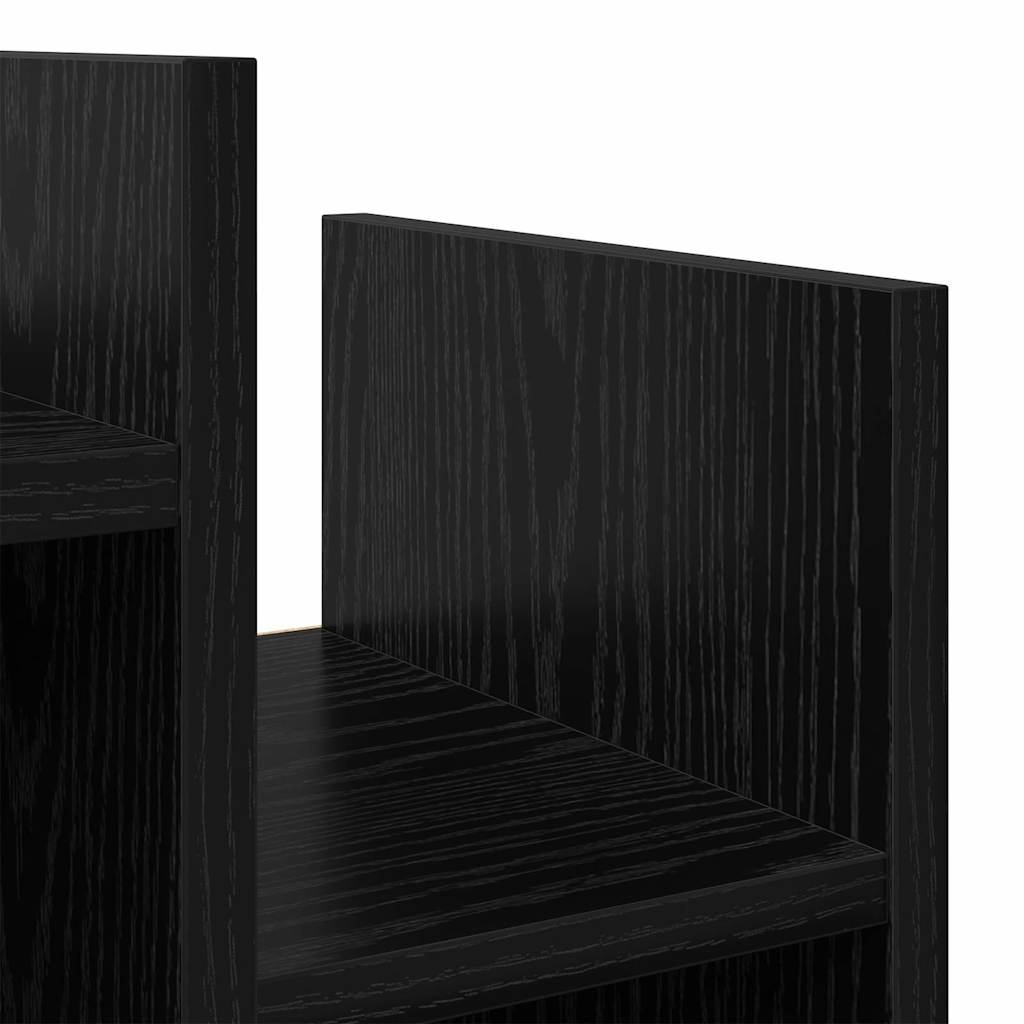 Pomoćni ormarić Crni hrast 60 x 26 x 60 cm Konstruirano drvo