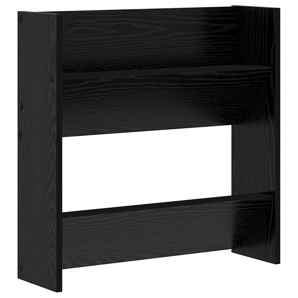 Ormar za cipele Crni hrast 60 x 18 x 60 cm Konstruirano drvo