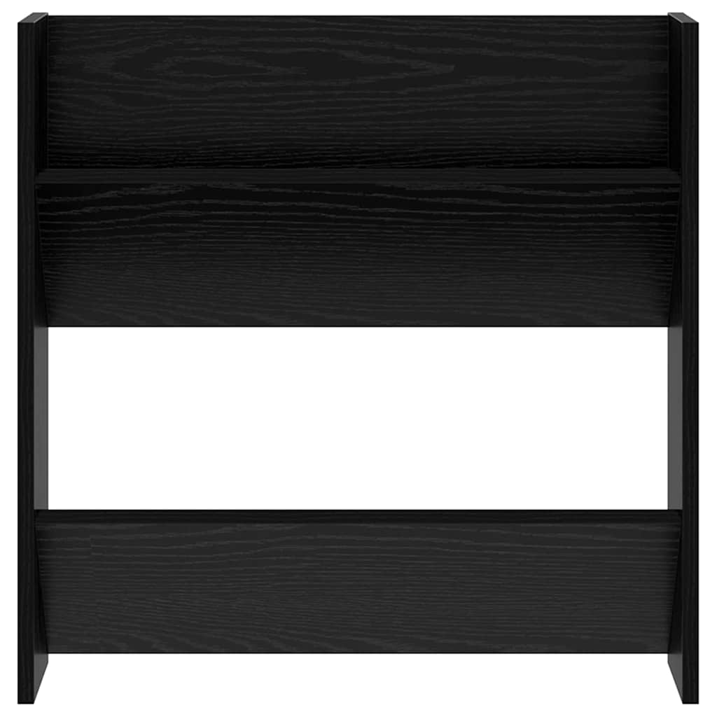 Ormar za cipele s policom 2 pcs Crni hrast 60 x 18 x 60 cm