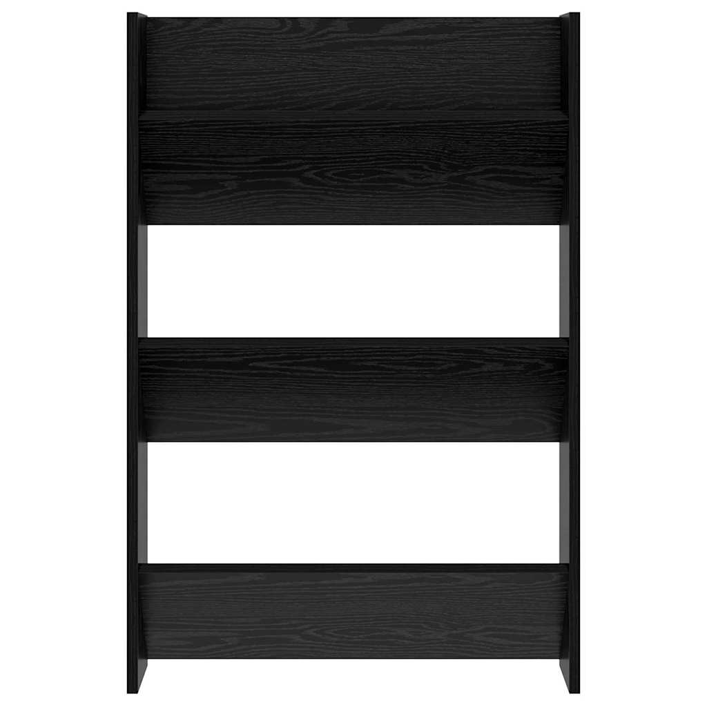 Ormar za cipele s policom 2 pcs Crni hrast 60 x 18 x 90 cm