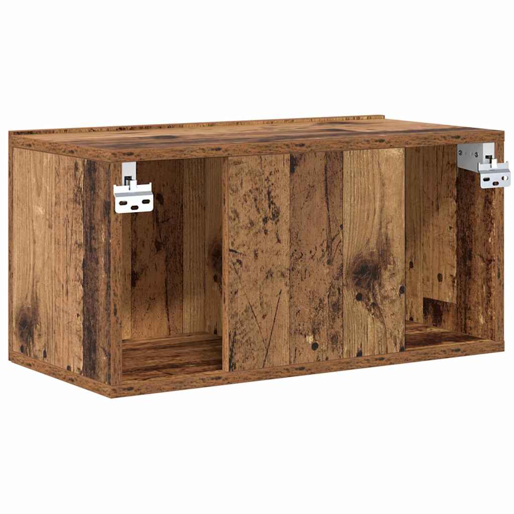 Set TV komoda Zidne Smeđa 60 x 30 x 30 cm Konstruirano drvo
