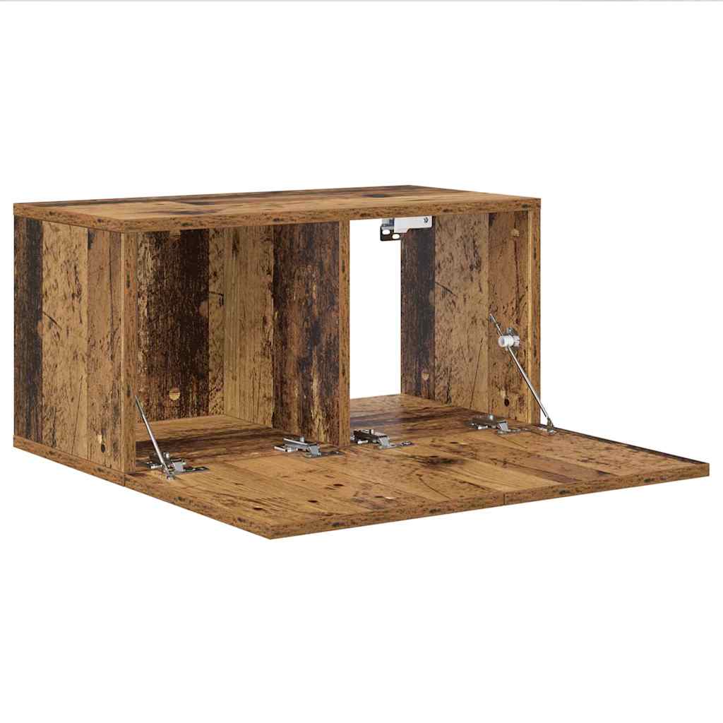 Set TV komoda 3 pcs Smeđa 60 x 30 x 30 cm Konstruirano drvo