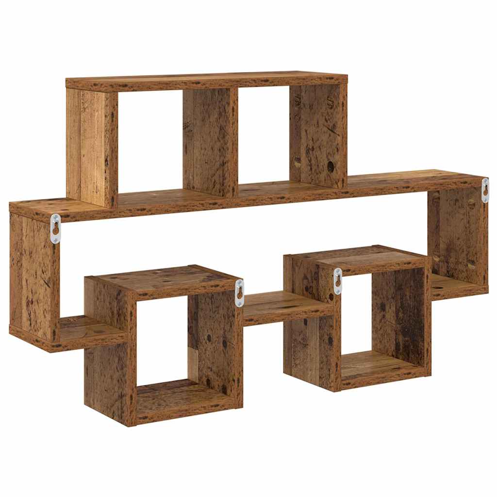 Polica na zidu Staro drvo 82 x 15 x 51 cm Konstruirano drvo