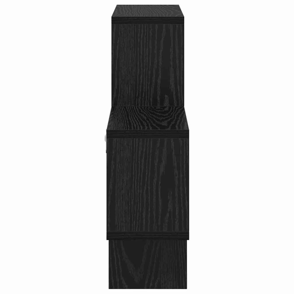 Polica na zidu Crni hrast 82 x 15 x 51 cm Konstruirano drvo