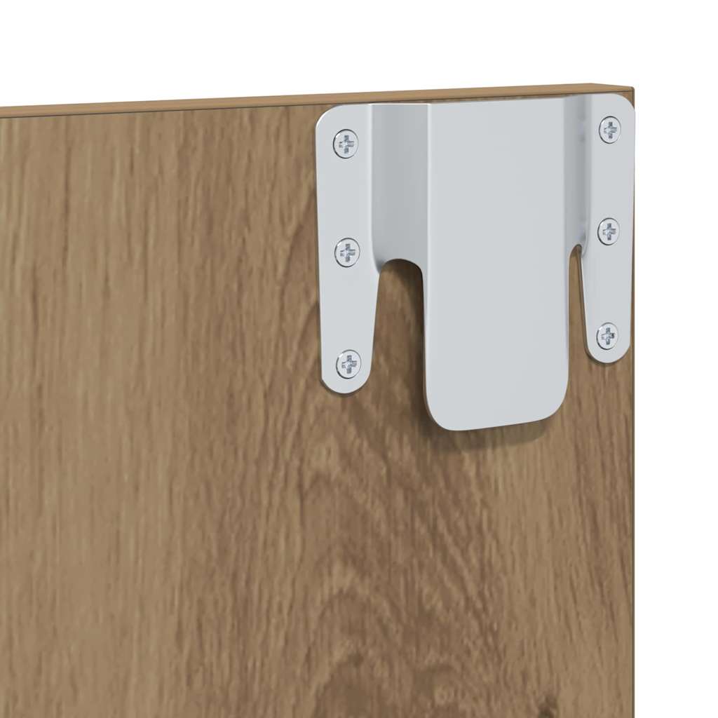 Set TV komoda Zidne Umjetnički hrast 120 x 23,5 x 90 cm