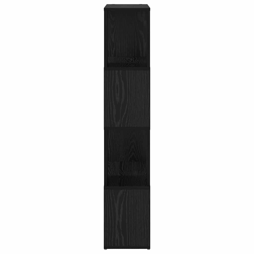 Set TV komoda Zidne Crna 60 x 24 x 125,5 cm Konstruirano drvo