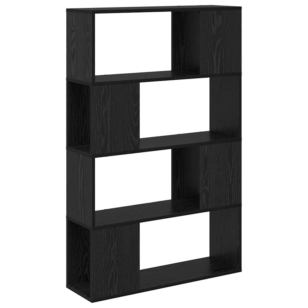 Set TV komoda Zidne Crna 80 x 24 x 125 cm Konstruirano drvo