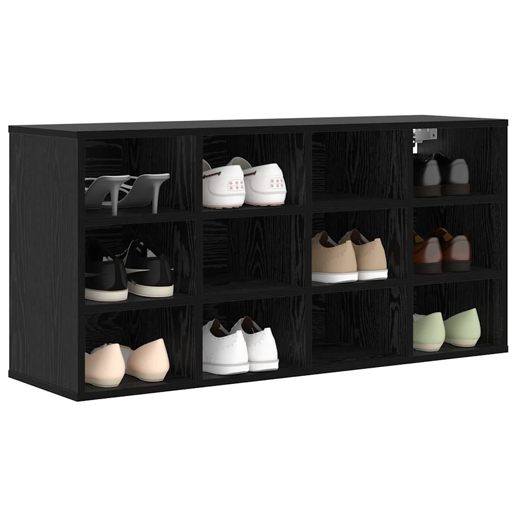 Ormar za cipele Crni hrast 103 x 30 x 51 cm Konstruirano drvo