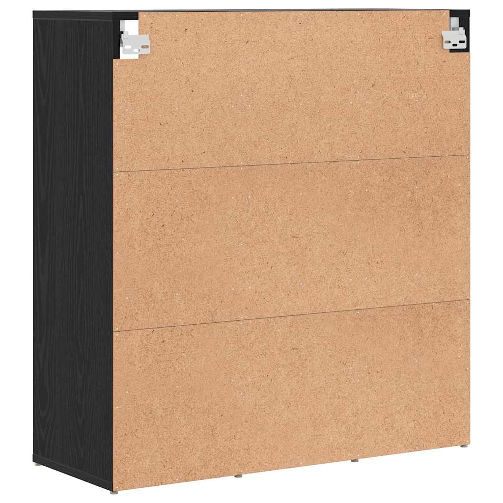 Ormar za cipele s policom Crni hrast 77,5 x 30 x 83,5 cm