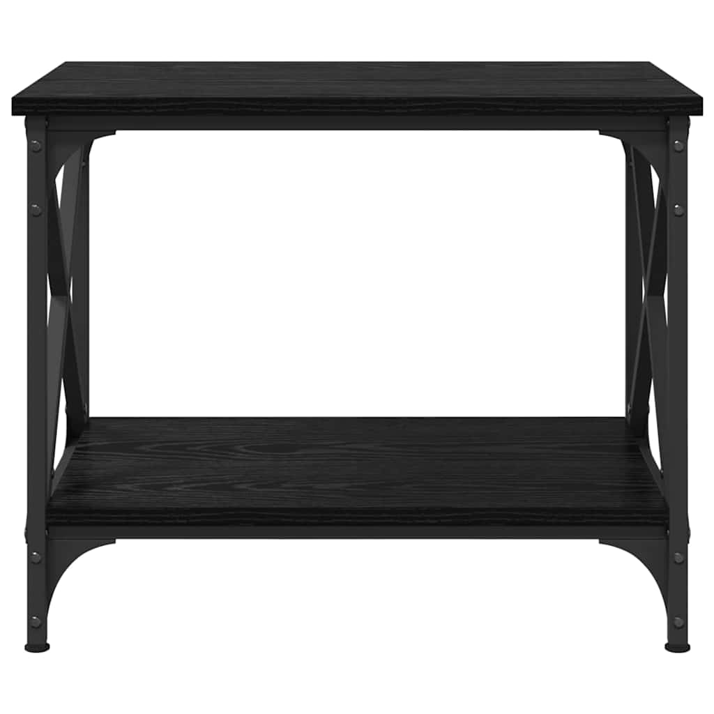 Bocni stol Crni hrast 55 x 38 x 45 cm Konstruirano drvo