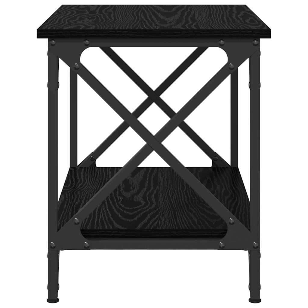 Bocni stol Crni hrast 55 x 38 x 45 cm Konstruirano drvo