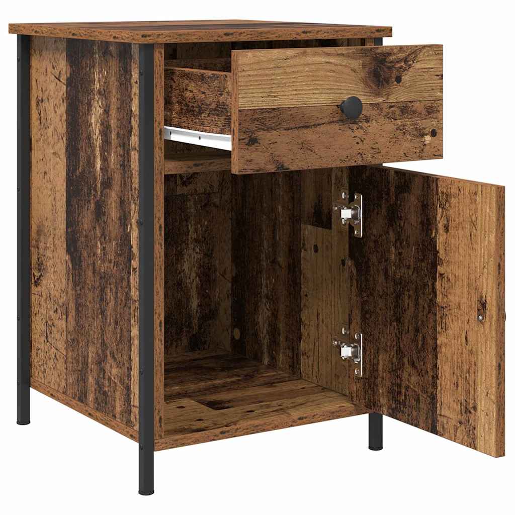 Noćni ormar 2 pcs Staro drvo 40 x 42 x 60 cm Konstruirano drvo