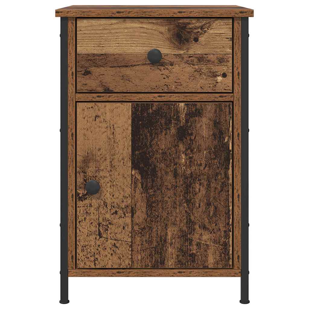 Noćni ormar 2 pcs Staro drvo 40 x 42 x 60 cm Konstruirano drvo