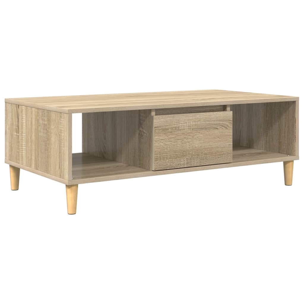 Kava Stol Sonoma hrast 102 x 55 x 35 cm Konstruirano drvo