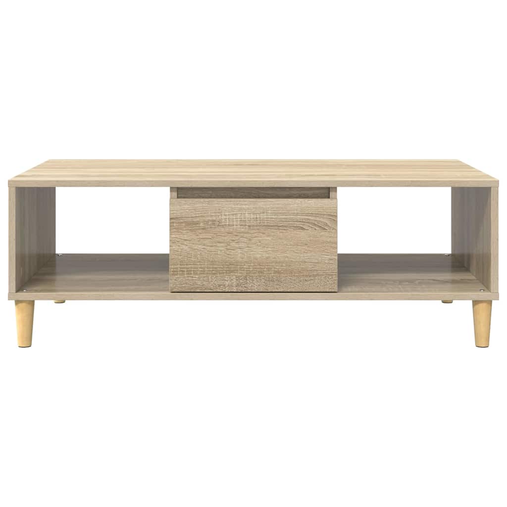 Kava Stol Sonoma hrast 102 x 55 x 35 cm Konstruirano drvo