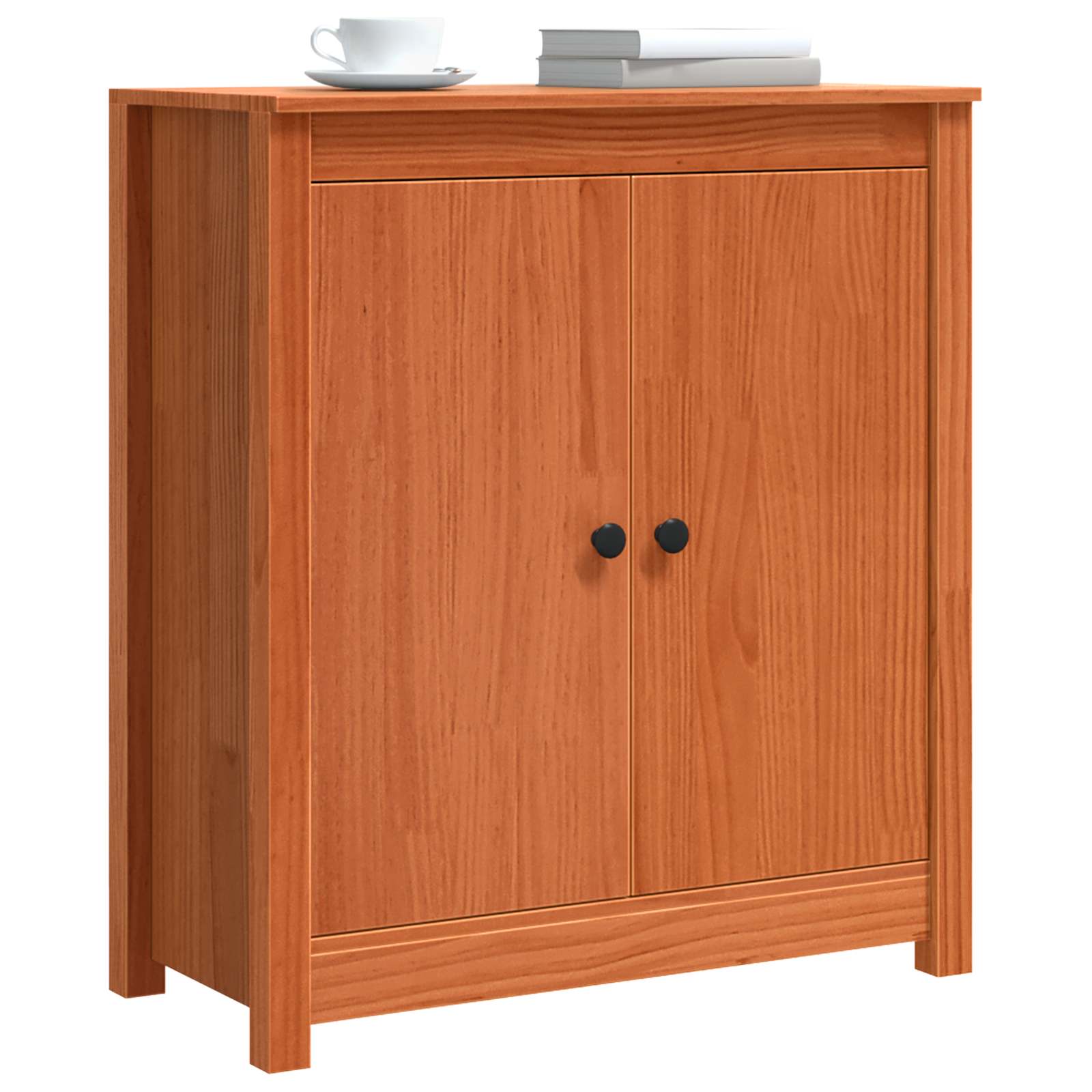Kreveta Vosak smeđa 70 x 35 x 80 cm Čvrsto borovo drvo