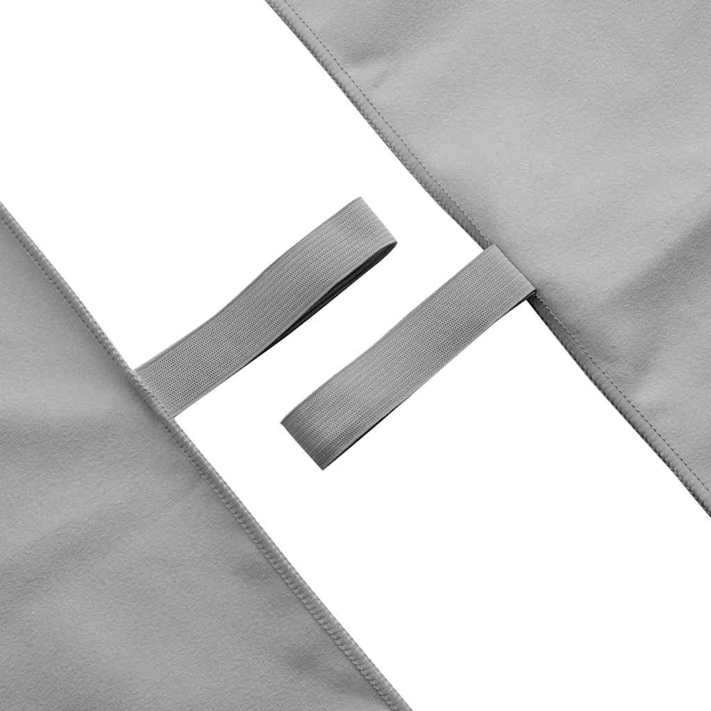 Sportski Ručnici 2 pcs Tamno siva 200 x 100 cm