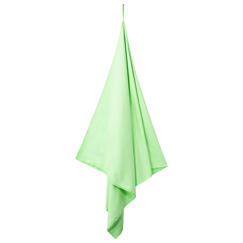 Sportski Ručnici 2 pcs Zelena 180 x 90 cm Poliester i poliamid