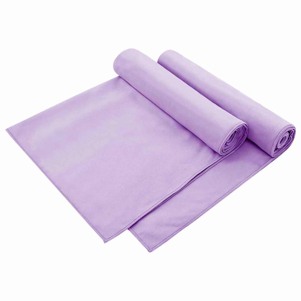Vanjski ručnici za stolice 2 pcs Ljubičasta 130 x 60 cm